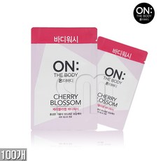 온더바디 일회용 바디워시 8ml x 100개, 1개