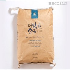 에코솔트 더맑은 굵은소금 10kg, 1개