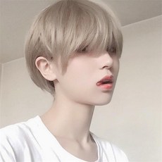 남자염색가발