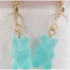 곰돌이젤리아동귀걸이