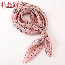 리 선 케 어 얇 은 통기 성 숄 하늘하늘 - 핑크 (65cm 중 숄) 65 * 65c