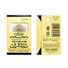 퀼트패키지 퀼트 부자재 크로바 자수 바늘 세트 3~9호