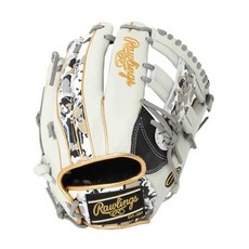 롤링스(Rawlings) 연식 내야수용 글러브 0000001036653, ＧＲＹ／Ｂ, 右投げ用（LH）