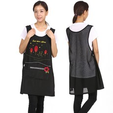 망사원피스앞치마