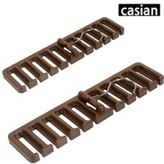 포스아트 CN 카시안 와이드 벨트걸이, 1개, 브라운