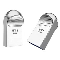 에스티원테크 ST1 FIT SLIM METAL USB메모리, 64GB
