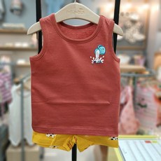 모이몰른[동아백화점수성점] *24여름* 클립무무 나시상하M242NNH32P 시원한 소재의 민소매 내의 @@실내복으로 좋아요~~