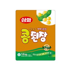 삼화 콩된장 14kg 대용량 식당 업소용 본사직영