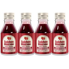 숙희해수 석류 복분자 55ml, 4개