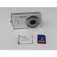 펜탁스 Pentax Optio M30 7.1MP 디지털 카메라 배터리 및 SD 메모리 카드 테스트 완료 - pentax