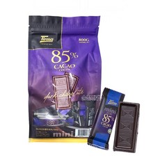 스페인 Tirma 티르마 미니 다크초콜릿 85% 카카오 코코아 초코렛, 1개, 800g