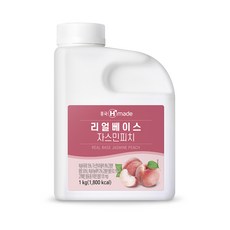 흥국에프엔비 리얼베이스 자스민피치 1kg, 1개, 단품