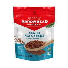 Arrowhead Mills 유기농 생아마씨 453g, 1개