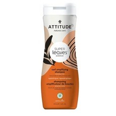 에티튜드 슈퍼 리브즈 컬 앰플리파잉 샴푸 코코넛 오일, 4개, 473ml