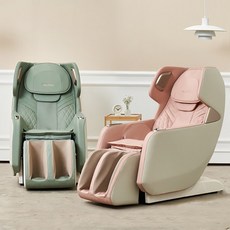 웰모아 편안한 안마의자 미니 전신 마사지기 쏘울 HCW5500, 민트그린