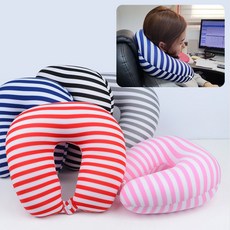 단추형비즈목베개