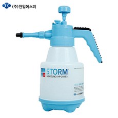한일에스피 스톰 압축 분무기 1L 1.5L 2L 연무 살충 소독 스프레이 농약 다용도 국산, 1개, 2리터