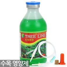 트리라인 나무 영양제(500ml) - 수액 수간 주사액 수목 조경 활력제 수간액 주사 침엽수 활엽수 주사기 세트, 01_세인_트리라인(300ml), 1개