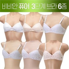 판도라바이비비안 판도라 by 비비안 퓨어 주니어 3단계 브라 6종 g 836