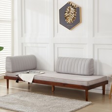 [바보사랑]원목 소파베드 매트+쿠션2개포함, 코지소파베드(매트1쿠션2개포함)