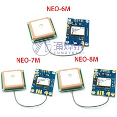 YYT 비행 제어 GPS 모듈 EEPROM MWC APM2.5 안테나 포함 V2 GY-NEO-6M 7M 8M, NEO-6M unimodule, 1개