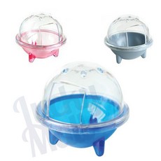 FOR UFO 햄스터 목욕실 미니하우스 햄스터용품 햄스터목욕통, 1개