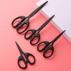 호사 테프론 블랙 코팅 가위 특대, 1개