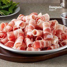 동원홈푸드 [금천미트] 스페인 대패 삼겹살 2kg (1kg+1kg)