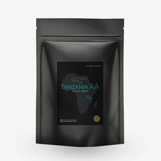 BLACK BEANS 탄자니아AA 홀빈 분쇄 200g 원두 커피, 홀빈(분쇄안함)