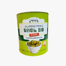 [피자다] 농가사랑 할라피뇨피클, 1개, 3kg