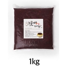 눈꽃나무 국산 팥빙수팥 가마솥에 장시간 삶은 100% 수제 빙수팥, 1kg, 1개