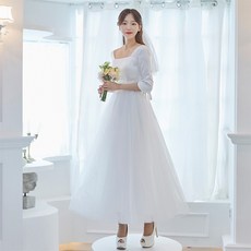 a라인웨딩드레스