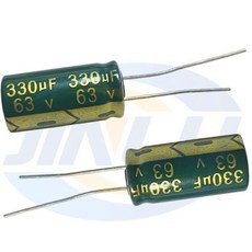 10pcs 63v330UF 10x20mm 고주파 낮은 저항 330uf63v 63wv 330mf 63vdc 330MFD 미크로포맷, 01 63V330UF 10X20MM