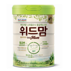 파스퇴르 위드맘 제왕 분유 2단계, 750g, 16개