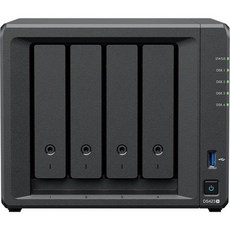 Synology DiskStation DS423 NAS 서버Celeron 2.0 포함GHz CPU 6GB 메모리 16TB HDD 스토리지 1TB M.2 NVMe SSD 2x1GbE, 4) 48TB (4 x 12TB) SATA 3.5