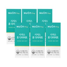 뉴온 시서스 휴 다이어트 6주분 (2g x 14포 x 6박스), 단품
