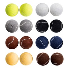 LEGALU 뉴트로감성 테니스공 의자발커버 8개색상 4P, 블랙 4개