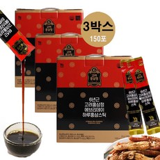 6년근 고려홍삼정 에브리데이 하루홍삼스틱 50포 1박스, 3박스, 50회분