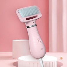 강아지 건조기 펫드라이룸 펫드라이기 반려건건조기 애완 동물 헤어 드라이어 애완 동물 건조기 물 송풍기 고양이 건조기 애완 동물 헤어 드라이어 낮잠 1 세대, 일반 음소거 모델 핑크 2 파일 항온 음소거 저소