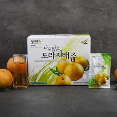 청미래 [자연맛남] 나주농협 맑은 도라지 배즙 100ml