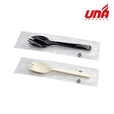 TY스포크 소 PP 개별포장 아이보리, 1개, 1500개