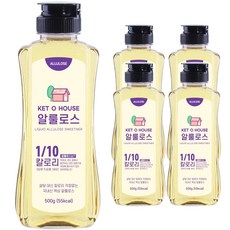 키토하우스 국산 국내산 알룰로스, 500g, 5개