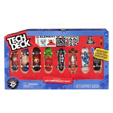 TECH DECK 테크덱 25주년 기념 핑거보드 8종 피규어 미니 스케이트 보드 굿즈