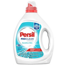 Persil ProClean Liquid Laundry Detergent 퍼실 프로클린 액상 세탁 세제 센시티브 스킨 2X 110회 82.5oz, 1세트