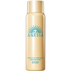 Anessa 아넷사 퍼펙트 UV 스킨 케어 스프레이 NA 2.1oz (60g) SPF50+ 선스크린, 60g, 5개