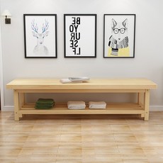 사우나원목벤치