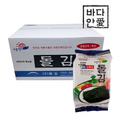해동 햇싹 돌김 15g 40봉 (식탁김/절단김), 40개, 15g(1개)