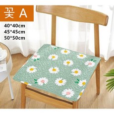 린넨의자방석커버