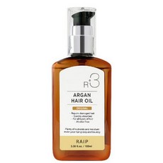 라입 R3 아르간 헤어 오일 오리지널+베이비파우더+화이트솝, 3개, 100ml