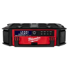 밀워키 팩아웃 라디오 Milwaukee 2950-20 M18 PACKOUT Radio + Charger, 1개, 이미지참조